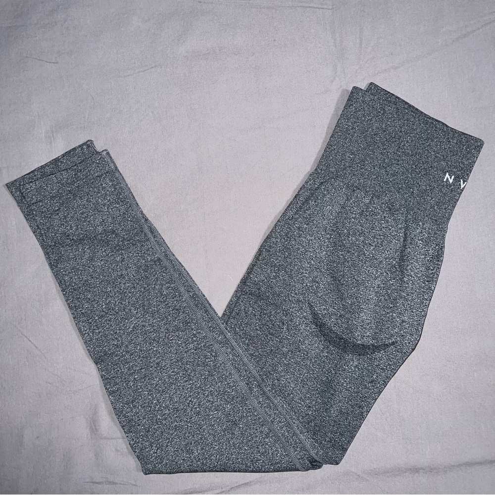 NVGTN Black Speckled Curve Seamless Leggings